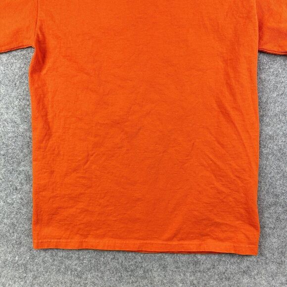Duck Commander T Shirt Adult M Orange Camo Happy Graphic Phil Robertson SS Mens - Picture 9 of 11